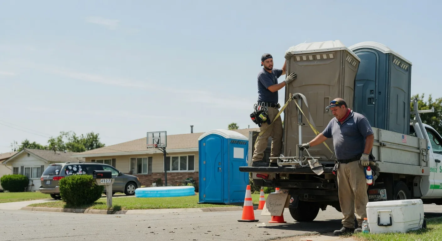Porta Potty Rental in Dunlap, CA near me